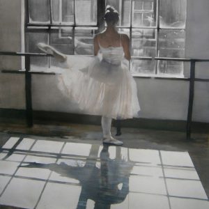 ballet-Meditation-watercolor-painting-by-Sujith-Puthran