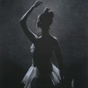 graceful-ballerina-colored-pencil-drawing-by-Sujith-Puthran