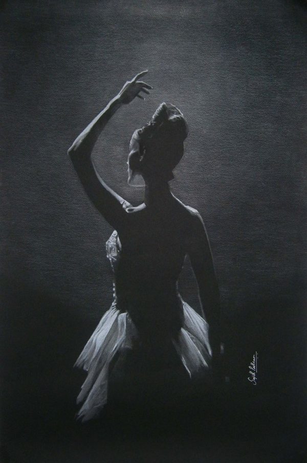 graceful-ballerina-colored-pencil-drawing-by-Sujith-Puthran