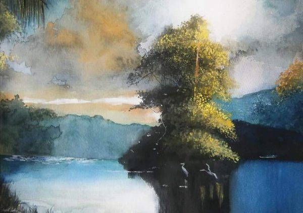 landscape-watercolor-painting-by-Sujith-Puthran